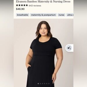 Kindred bravely Eleanora Maternity & Nursing Dress